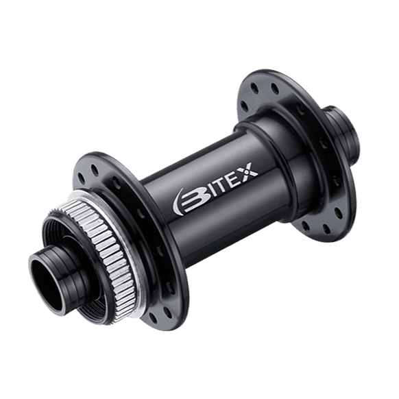 Bitex BX106F 15mm Thru Disc Brake Front Hub (Black)