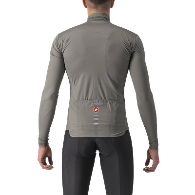 Castelli Pro Thermal Mid LS Mens Cycling Jersey (Nickel Grey)