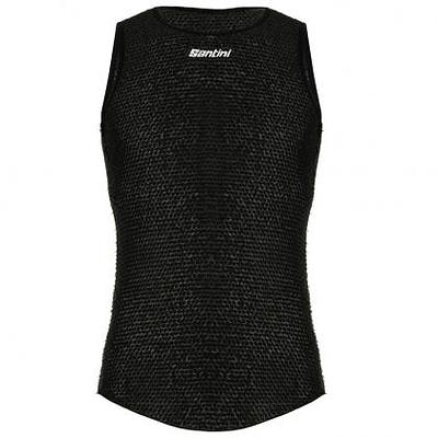 Santini Alpha Winter Unisex Cycling Baselayer (Black)