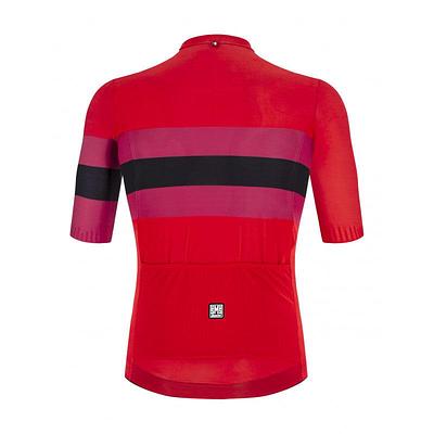 Santini Eco Sleek Bengal Men's Cycling Jersey (Orange)