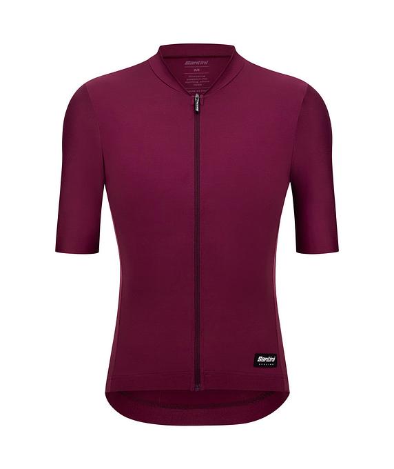 Santini Ready To Ride Unisex Cycling Jersey (Burgundy)