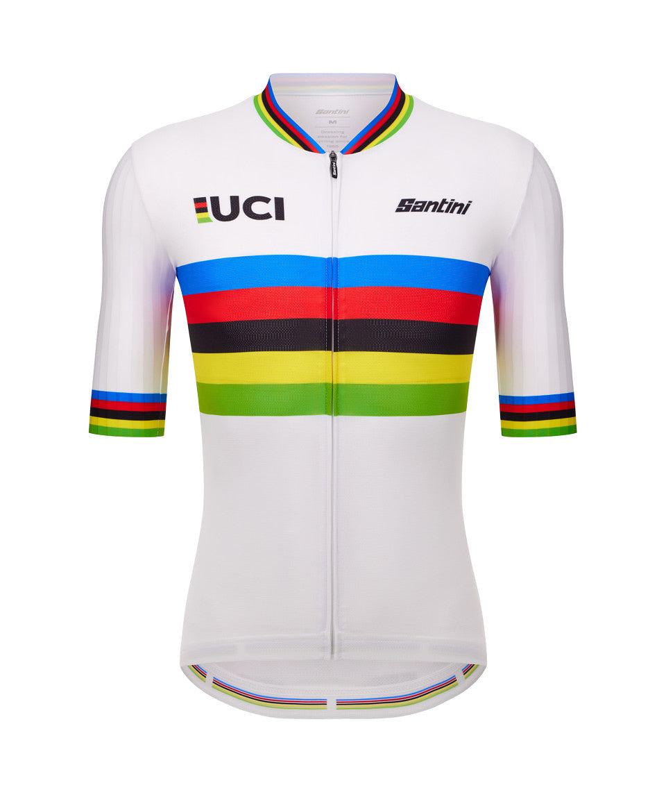 Santini UCI World Champion Unisex Cycling Jersey (Print)