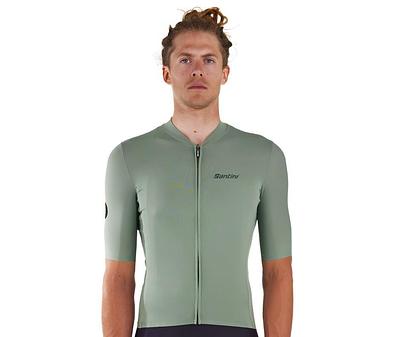 Santini Stone Unisex Cycling Jersey (Green)
