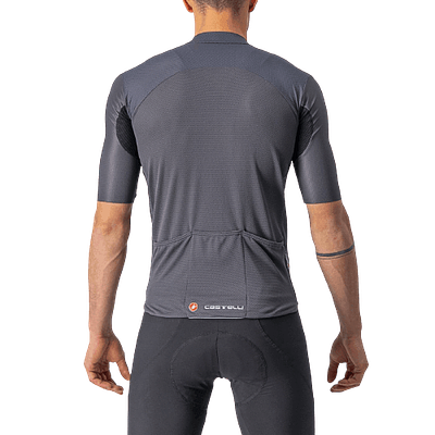 Castelli Endurance Elite Mens Cycling Jersey (Dark Gray)