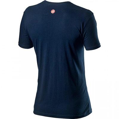 Castelli Logo Tee (Dark Infinity Blue)
