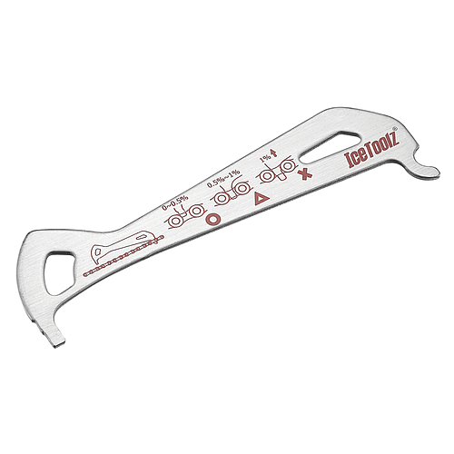 IceToolz Stainless Steel Chain Checker