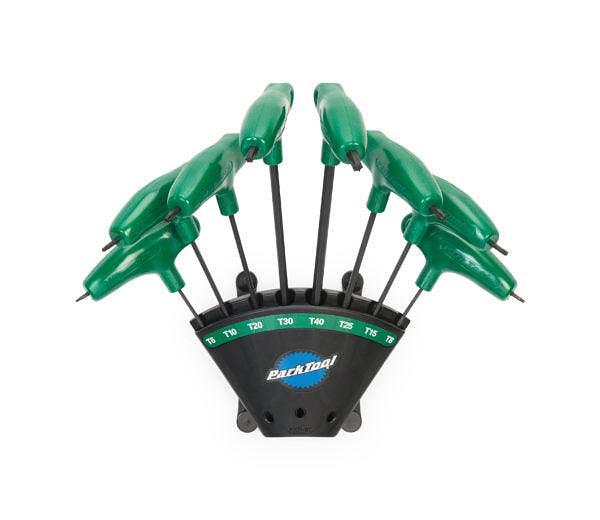 Park Tool P-Handle Torx庐 Compatible Wrench Set of 8 with Holder