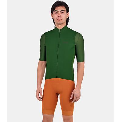 Santini Ready To Ride Unisex Wind Cycling Vest (Military Green)