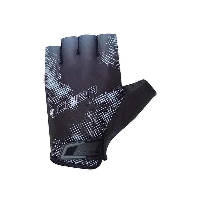 Chiba Ride II Mens Cycling Gloves (Black)