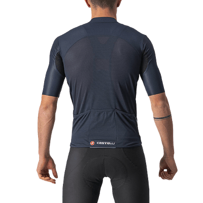 Castelli Endurance Elite Mens Cycling Jersey (Savile Blue)