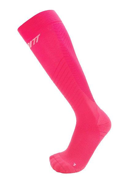 Gambitt Endurance Tall Unisex Compression Socks (Fluo/Pink)