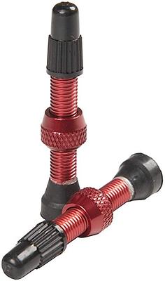 Stans NoTubes Universal Presta Valve Stem Pair (Red)