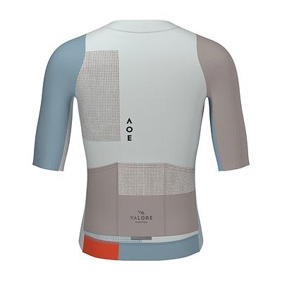 Valore Serie Tempo Men's Cycling Jersey (Stone Grey)