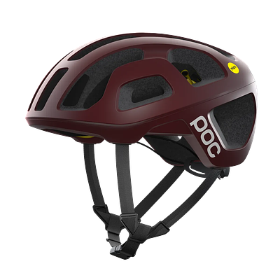 POC Octal MIPS Road Cycling Helmet (Propylene Red Matt)