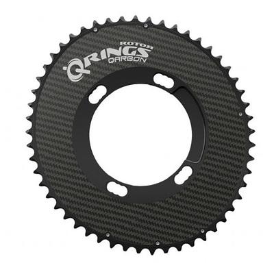 Rotor Q Ring Qarbon Carbon 11 Speed Chainring (Black)