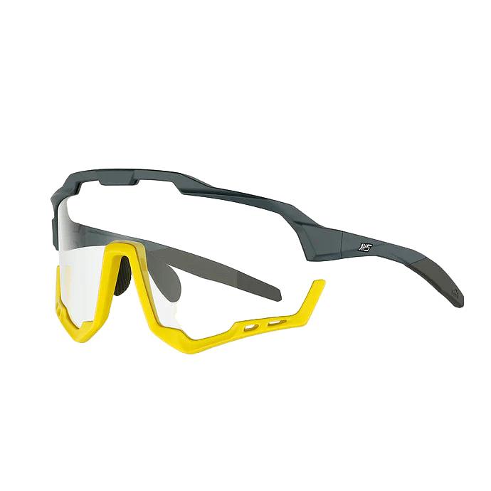 Magicshine Morpher Photochromic Sport Sunglasses (Black Blue/Black)