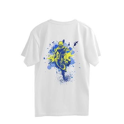 Sport Canvas Splash Oversized Unisex T-Shirt