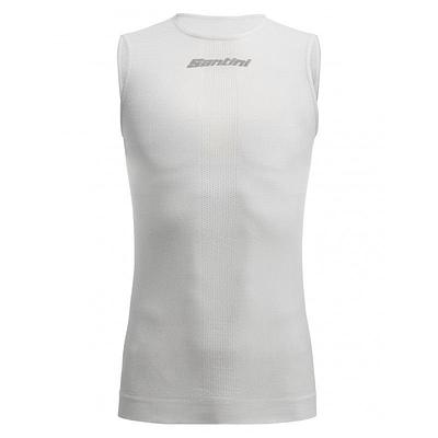 Santini Rete Mens Cycling Baselayer (White)