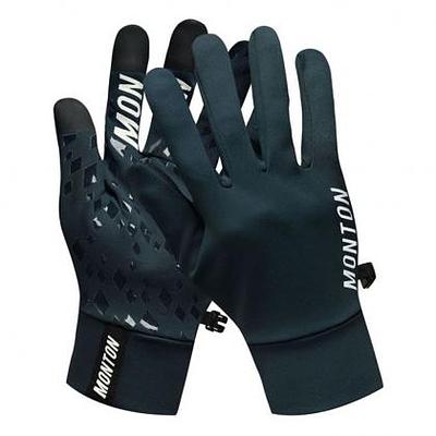 Monton Majin Winter Long Unisex Cycling Gloves (Rhino Blue)