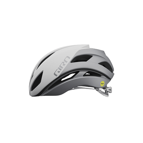 Giro Eclipse Spherical MIPS Road Cycling Helmet (Matte White/Silver)