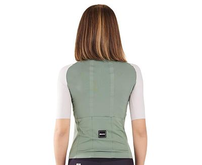 Santini Pelle Unisex Cycling Jersey (Green)