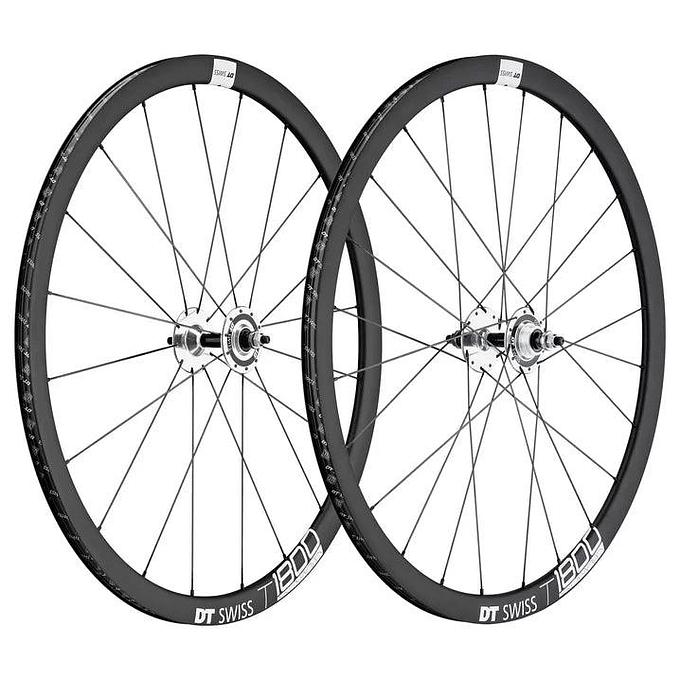DT Swiss T 1800 Classic Aluminium Tubeless Wheel (Black)