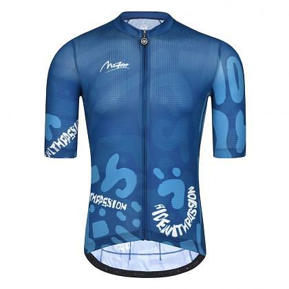 Monton Lifestyle Eirian Men's Cycling Jersey (Blue)