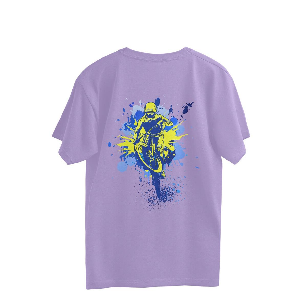 Sport Canvas Splash Oversized Unisex T-Shirt