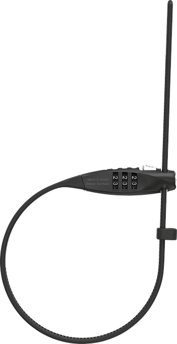 Abus Combiflex Travelguard Lock (Black)