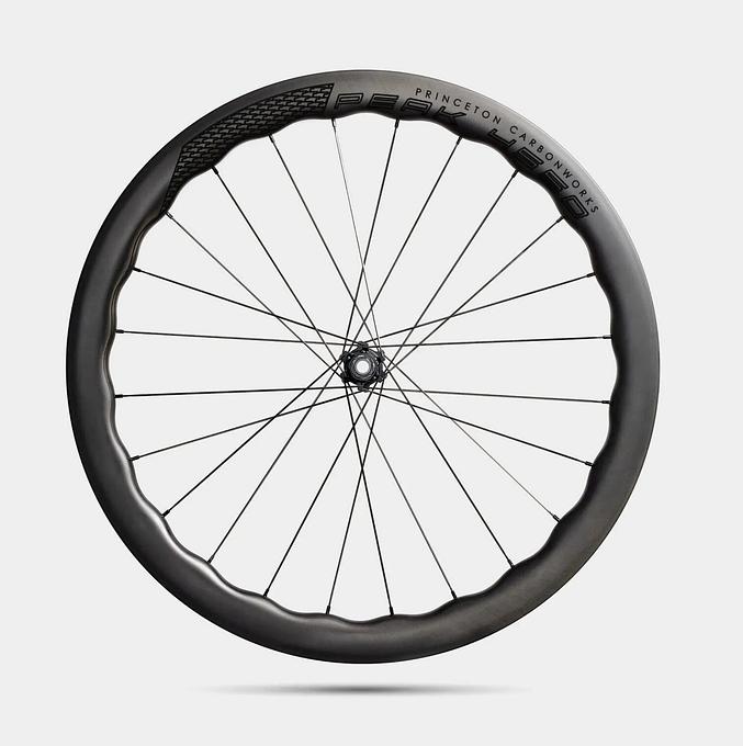 Princeton Peak 4550 Carbon Tubleless Ready Disc Brake Wheel - Shimano/Sram (Black)