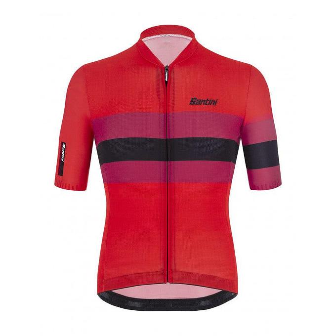 Santini Eco Sleek Bengal Men's Cycling Jersey (Orange)