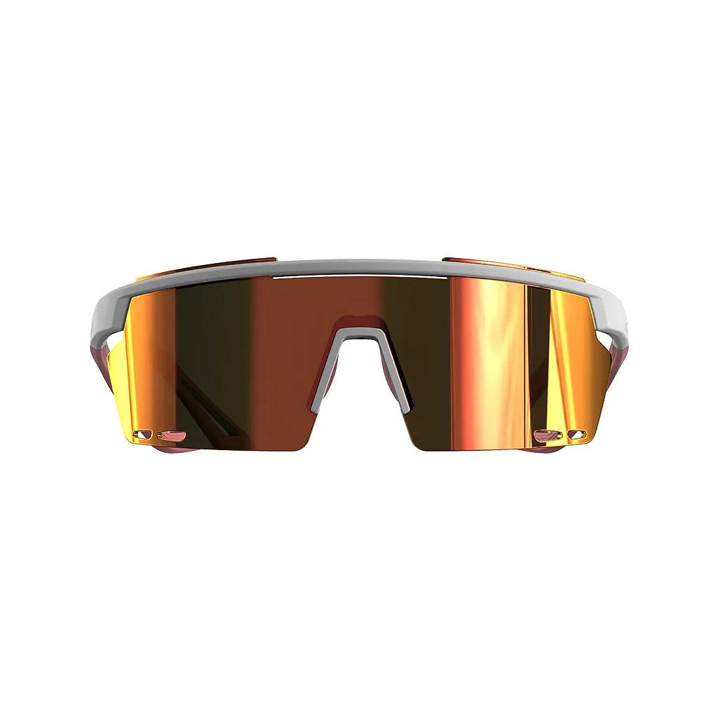 Magicshine Rouler Coated Photochromic Sports Sunglasses (White/Pink)