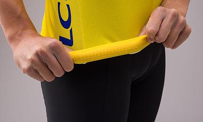 Santini TDF Leader Mens Cycling Jersey (Yellow)