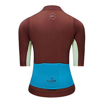 Monton Valore Era Men's Cycling Jersey (Blue/Maroon)
