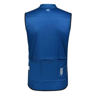 Monton Friday Windproof Unisex Cycling Vest (Grey Blue)