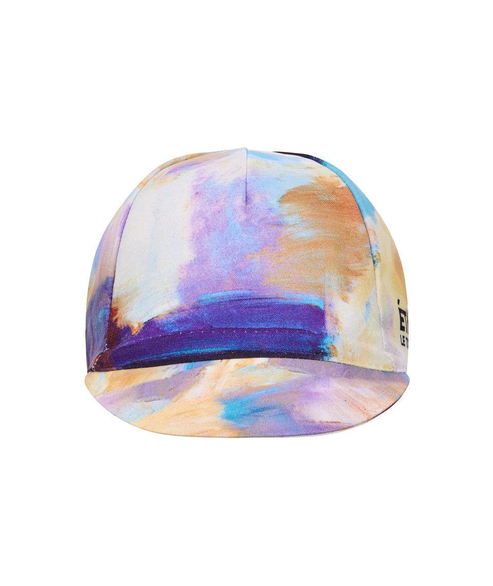 Santini TDF Arrivee Monemartre Unisex Cycling Cap (Blue)
