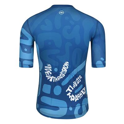 Monton Lifestyle Eirian Men's Cycling Jersey (Blue)
