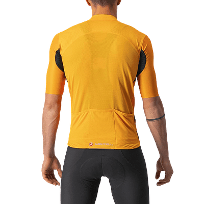 Castelli Endurance Elite Mens Cycling Jersey (Pop Orange)