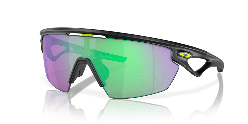 Oakley Sphaera Sport Sunglasses (Prizm Road Jade/Matte Black)