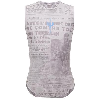 Santini Maillot Jaune Mount Ventoux Men's Cycling Baselayer (Print)