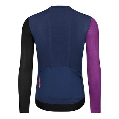Monton Urban Traveler Evo Men's Long Sleeve Cycling Jersey (Blue)