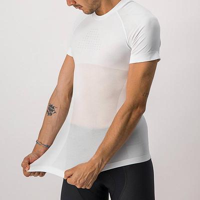Castelli Seamless SS Mens Cycling Baselayer (White)