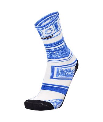 Santini Tdf  Arriv茅e Arc De Triomphe Unisex Cycling Socks (Print)