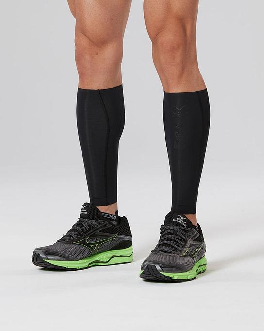 2XU UA3064B Light Speed Comp Calf Guards (Black/Nero)