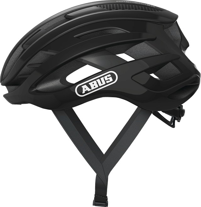 Abus Airbreaker Road Cycling Helmet (Shiny Black)