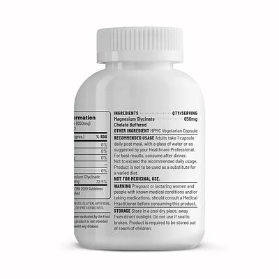 Unived Magnesium Glycinate Buffered Capsules