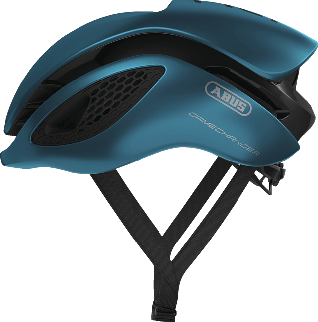 Abus Game Changer Road Cycling Helmet (Steel Blue)