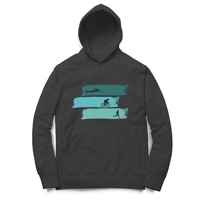 Sport Canvas Three Disciplines Regular Fit Unisex Hoodie